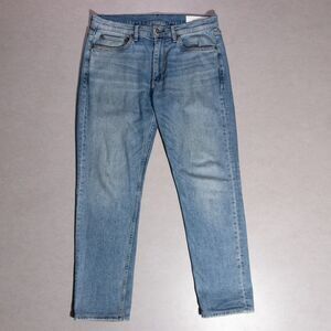 Rag & Bone Fit 2 Slim Gab Blue Wash Stretch Denim Jeans Men's 34x30 Designer